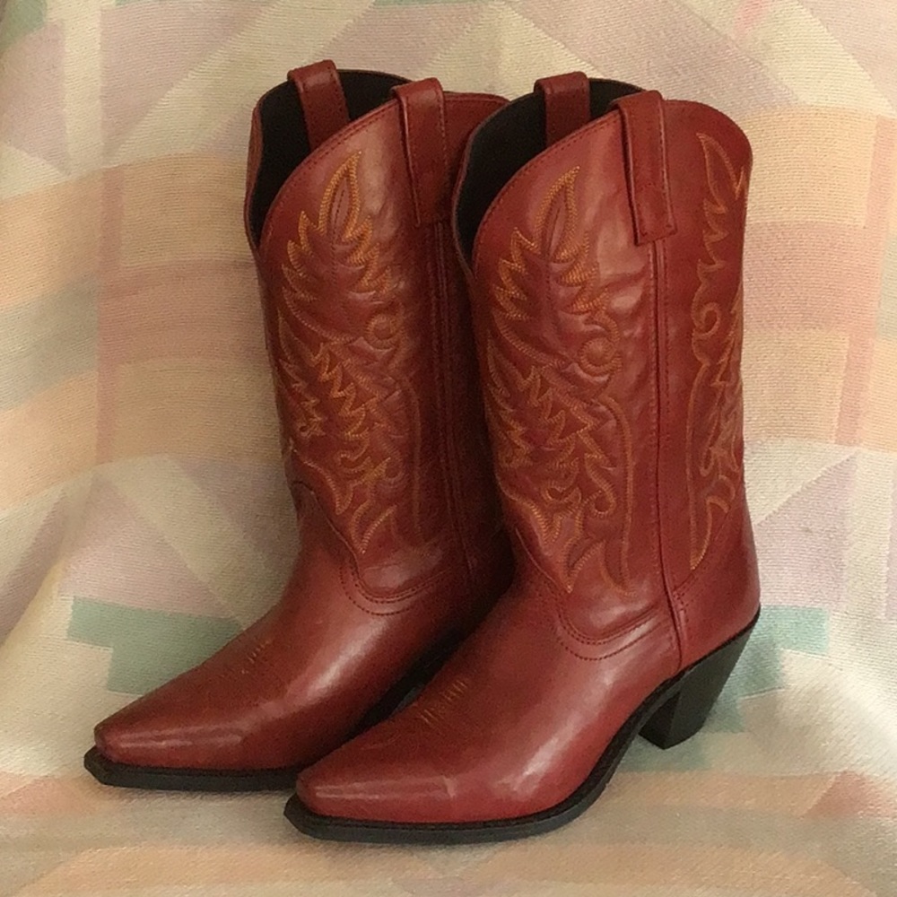 Red Cowgirl Boots